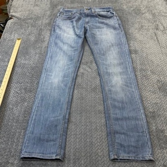 Levi's Other - Levi's 511 Skinny Jeans Mens 31x31 Light Wash Blue Denim Stretch 04511-1472
